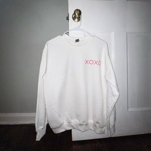 BRAND NEW I MADE THIS!! HANES SWEATER FROM MICHAELS SIZE XL